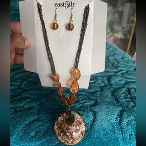 East 5th Necklace & Earrings Set